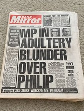 Daily Mirror Newspaper 12th