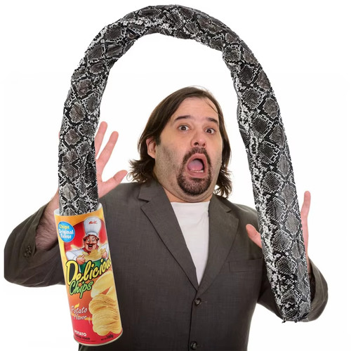 Prank snake can large - snake,