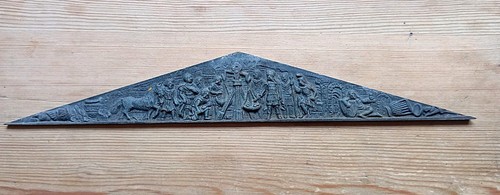 Antique relief plaque from - plaque,