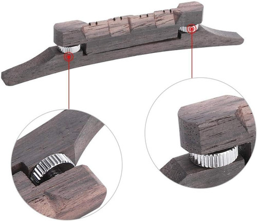 Mandolin bridge saddle - bridge,