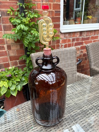 Vintage demijohn for wine - for,