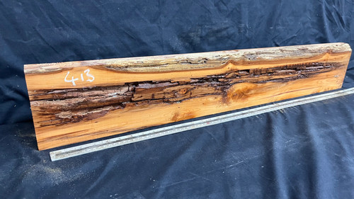 Yew resin project slab - resin,