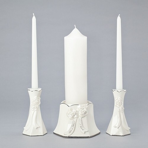 Wedding unity candle holder - wedding,