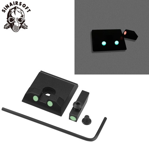 Glow night sights front and - glow,