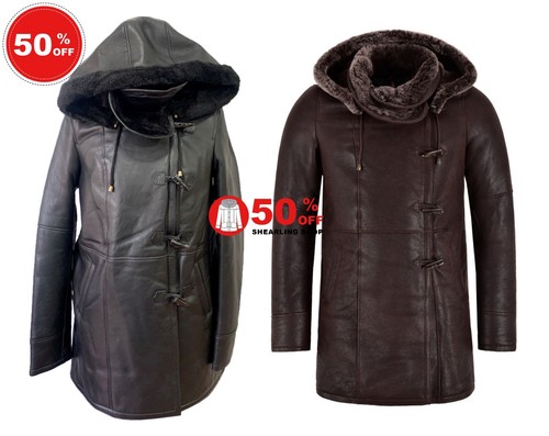 Ladies sheepskin hooded - ladies,
