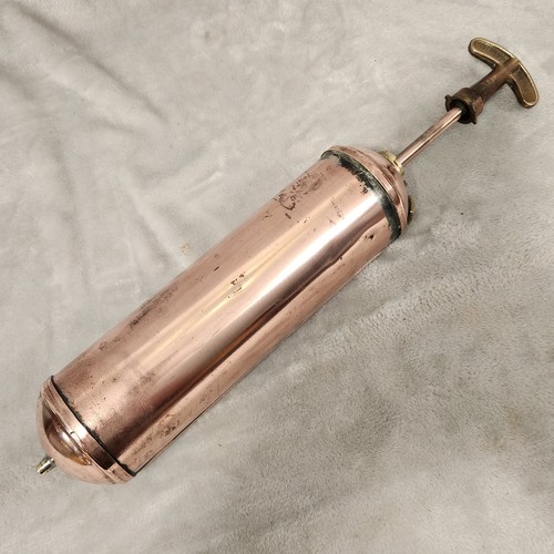 Vintage solid copper brass - solid,