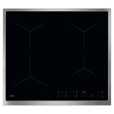 AEG TN64IA00XB Series 5000 58cm 4 Zone Induction Hob With Hob2Hood Function