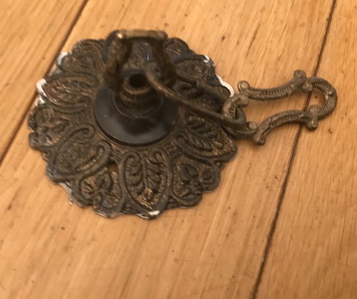 Vintage brass ceiling - brass, light
