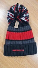 NEW Takeuchi Heavyweight Stripe Woolly Bobble Hat