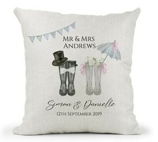 Personalised Cushion Wedding