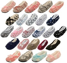 Atania Ladies Ballet Style Plush Slipper Socks