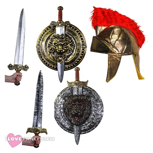 Roman helmet sword shield - helmet, toy