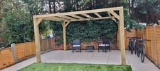 BOX PERGOLA Heavy Duty Wood