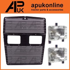 Front Grill Grille & Headlight Lamp Kit for Massey ferguson 390T 398 399 Tractor