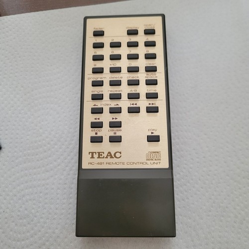 Teac 481 remote control - remote,