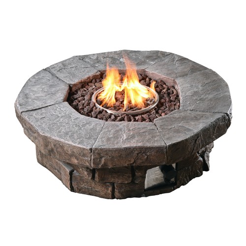 Garden fire pit outdoor gas - garden,