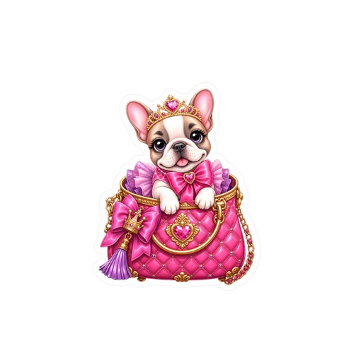 French bulldog princess - french,