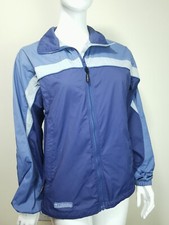 Columbia Packable Jacket Size M Women Purple Light Waterproof Lined Windbreaker