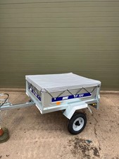 Maypole Camping & Leisure Trailer - Galvanised Steel Metal Tipper Trailer MP6810
