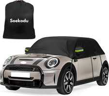 Half Car Cover Replace for Mini Cooper 3 Door 2000-2024 Custom-Fit Soft Top R...