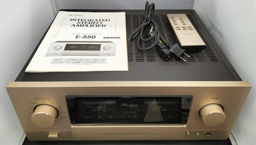 Accuphase 550 integrated - accuphase, e-550