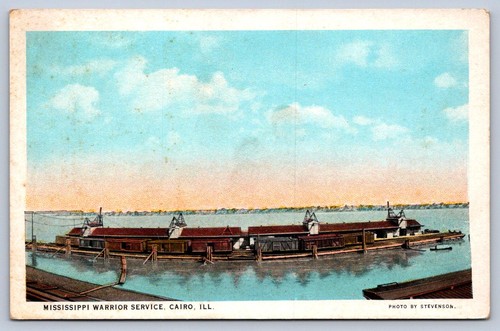 K63 cairo illinois postcard - k63/,