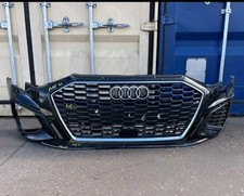 AUDI A3 S LINE 8Y SPORTBACK 2020 2021 2022 FRONT BUMPER  P/N 8Y0807437F 