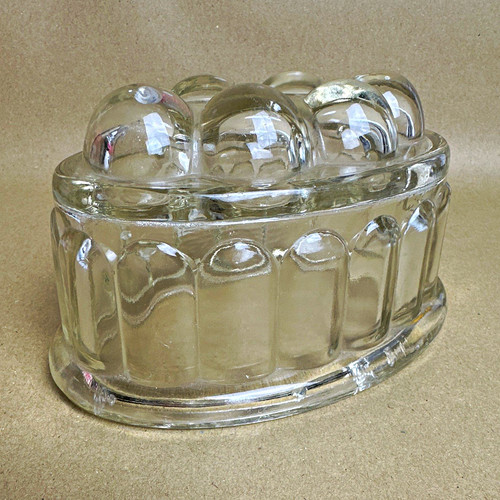Vintage glass oval - vintage,