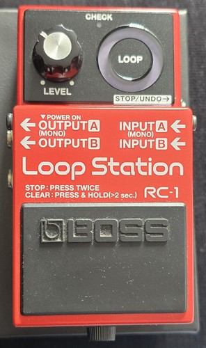 Boss loop station - station, pedal