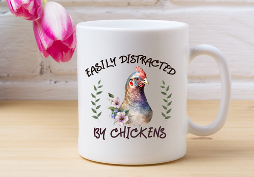 Chicken mug easily - mug,