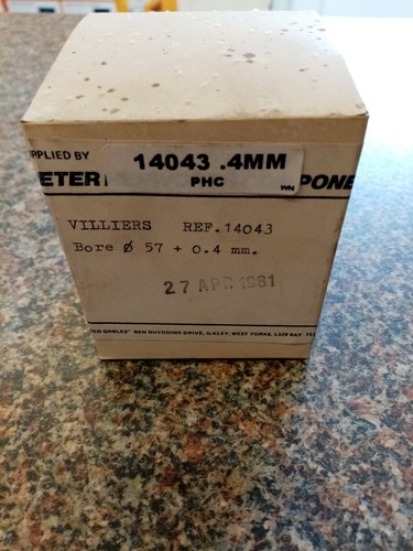 Villiers 31c piston kit - villiers,