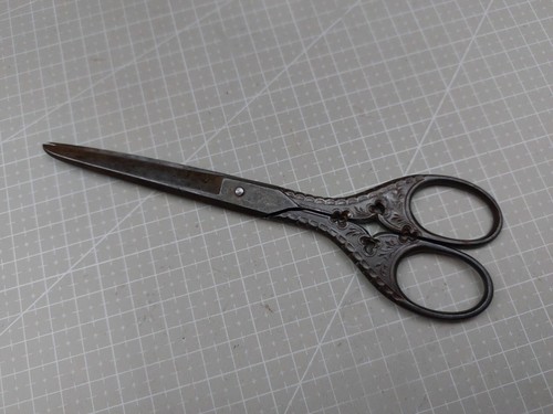 Antique engraved and - antique, cross