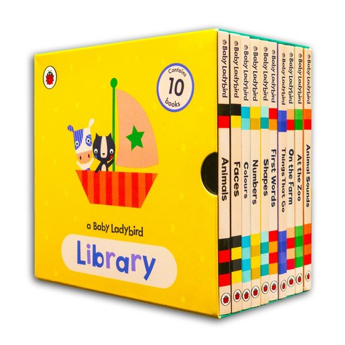 Baby ladybird library 10 - a,