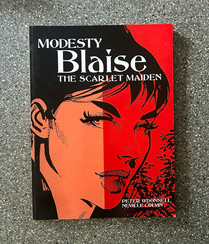 Modesty blaise the - the, scarlet