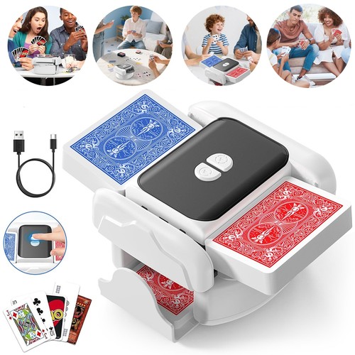 Card shuffler automatic - shuffler,