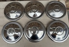 WOLSELEY 9” HUB CAPS 1100 1300 1500 15/60 16/60 BMC NOS QTY 6