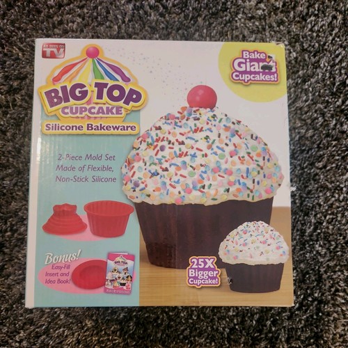 Big top cupcake silicone - big,