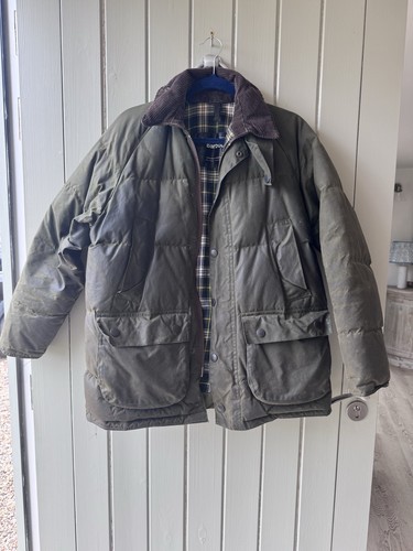 Barbour puffer a843 vintage - a843,