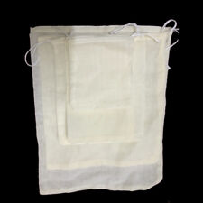 100pcs Cotton Muslin Drawstring Bath Bag Soap Herbs Tea Bags 3x4"4x6"8x10"12x16"