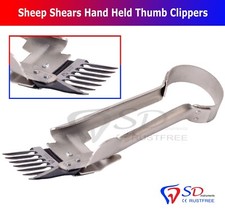 Sheep Shears Hand Held Thumb