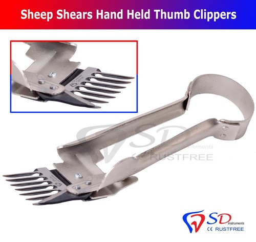 Sheep shears hand held - shears, thumb