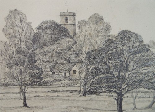 Original pencil drawing old - pencil, drawing,