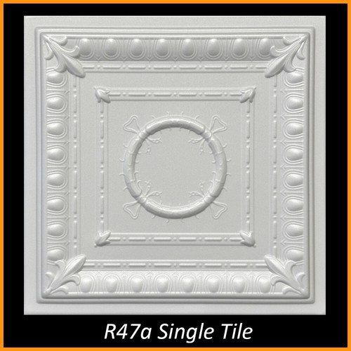 R47a white decorative - white,