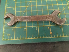 Vintage Snail Brand 1/4W x 3/16W Double Ended Spanner Pre-War F PX19E20320