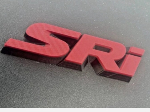 Vauxhall opel sri badge emblem - sri,