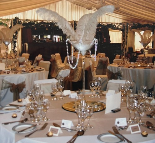60cm martini glass vase