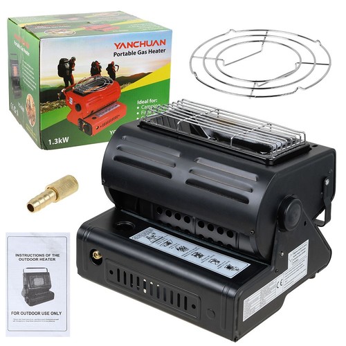 Portable dual 2in1 butane - dual, gas