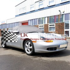 Porsche Boxster 986 Soft Top Roof Hood Half Cover 1996-2004 Grey - 145