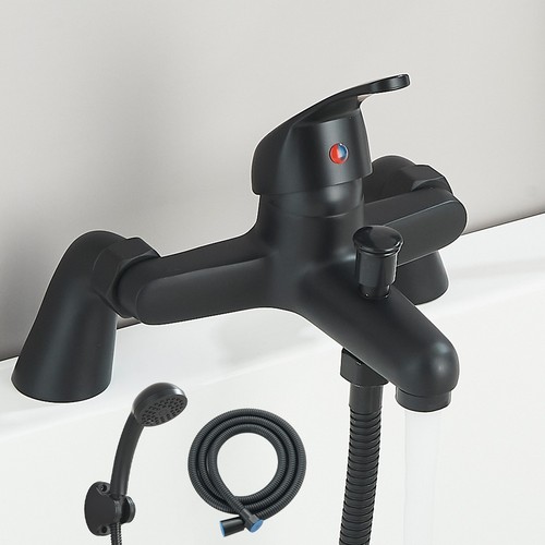 Black luxury bathroom - black,