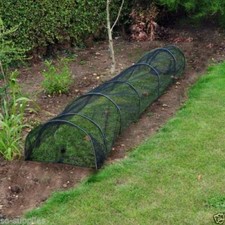 3 X 3M GROW TUNNEL COVER NET GARDEN CLOCHE VEGETABLE PROTECTION PLANT GROUND NEW